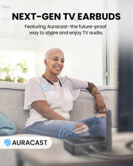 Aura Loop | Auracast TV Earbuds & Transmitter Set