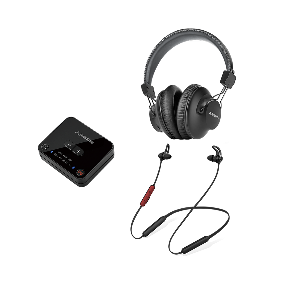 Avantree HF 049 16フィート/5 Mエクストラロングコード耳の上のヘッドフォンはテレビとPC用に配線されています%エンムラ%50 mmドライバー高精度サウンド% Avantree HF 049 16フィート⁄5 Mエクストラロングコード耳の上の