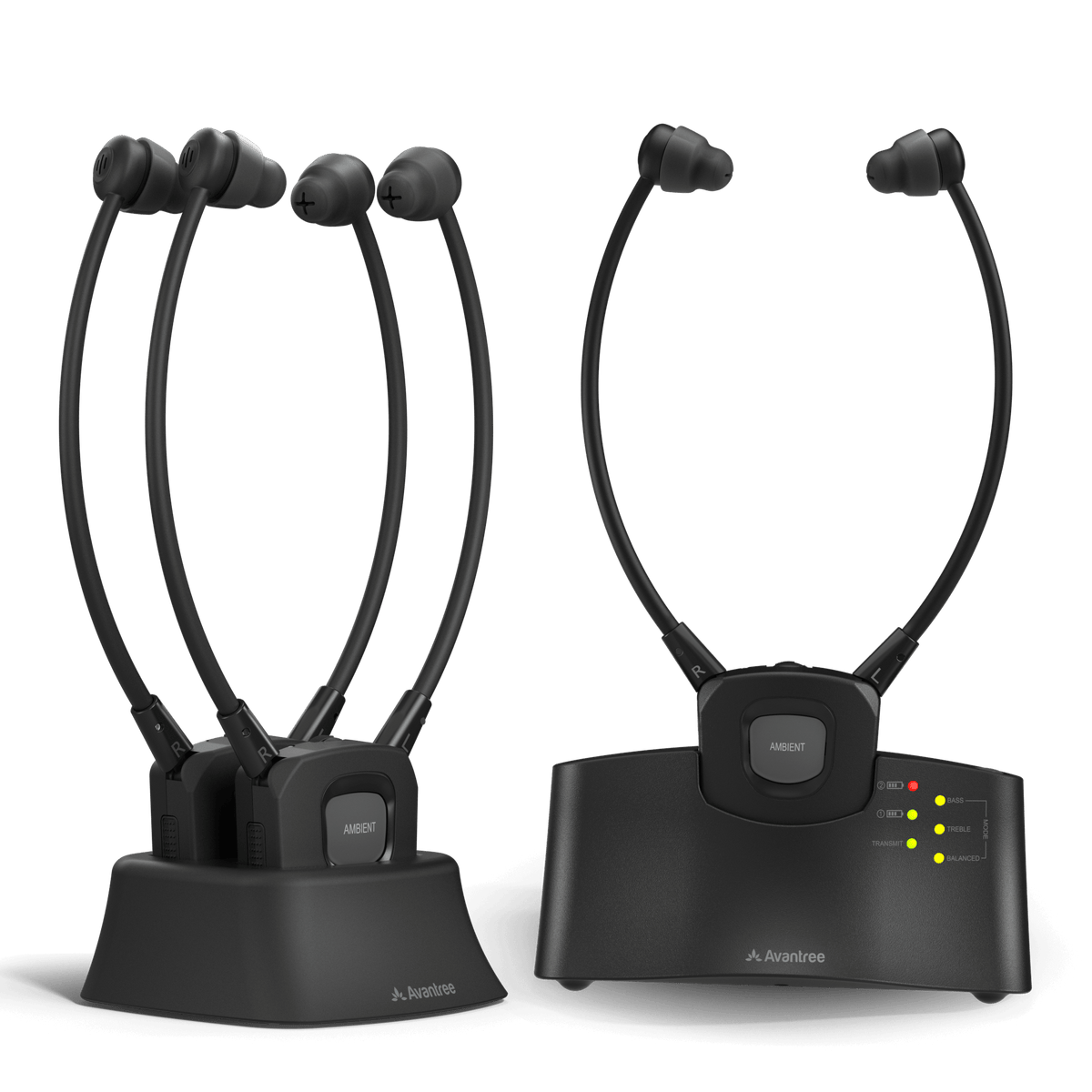 Chhatavan Tree Wireless TV Headphones for Seniors | Avantree HT3831