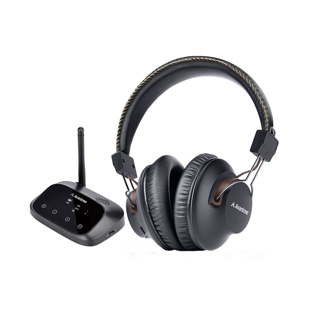 Wireless Headpones for TV with Transmitter