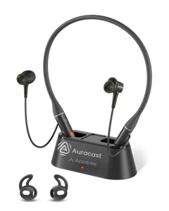 Loop  | Auracast Neckband Earbuds with Charging Dock