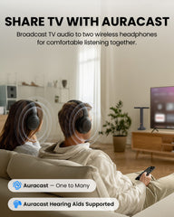 Duet Aura | Dual Auracast TV Headphones System