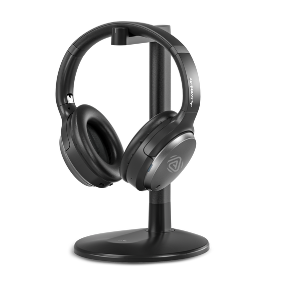 Eon Aura T Wireless Auracast TV Headphones, 2-in-1 Auracast and Bluetooth headphones for TV, events, theaters, and public listening.
