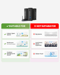 Harmony A1 | Multi-Room LE Audio Auracast Speaker System