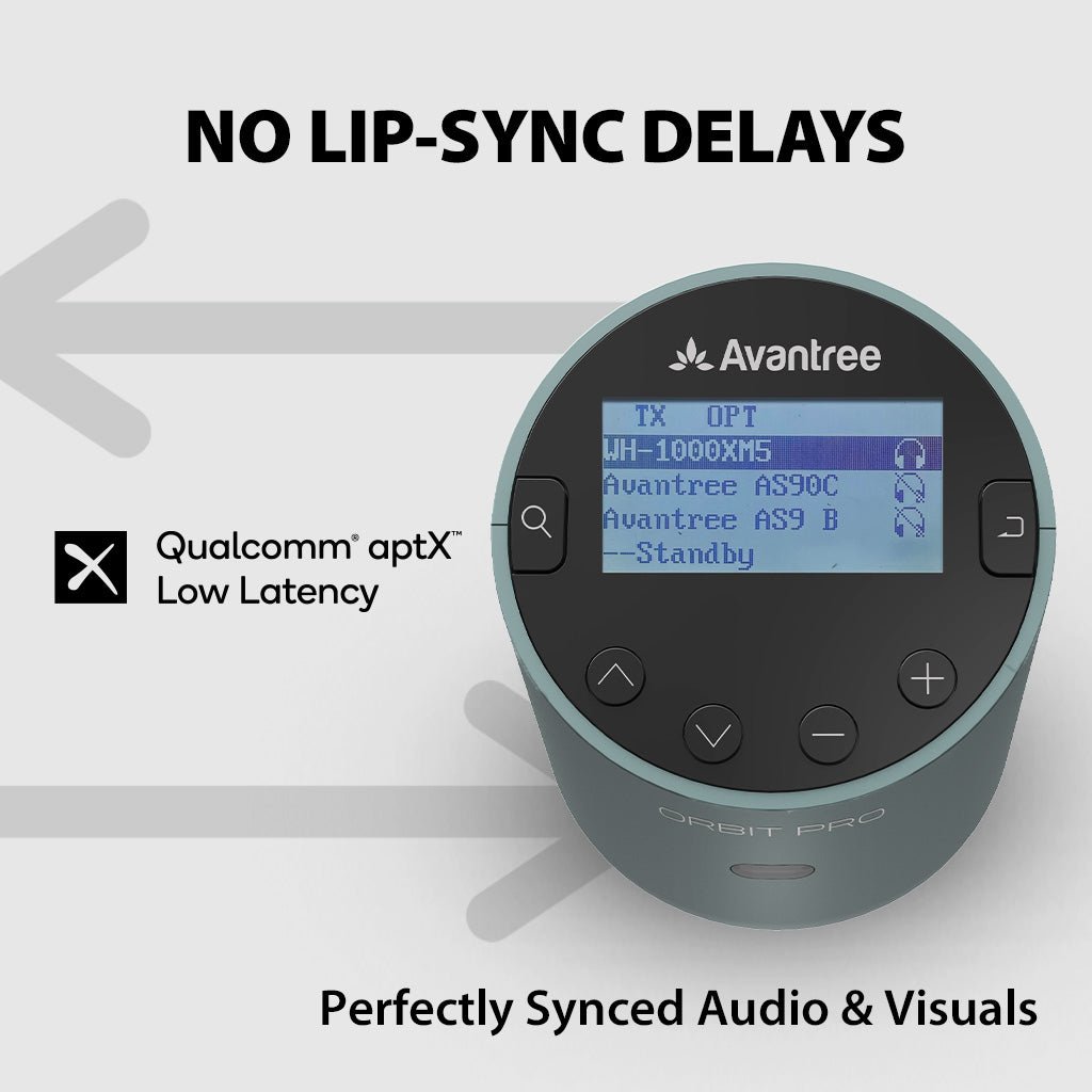 Bluetooth Transmitter for TV | Avantree Orbit Pro