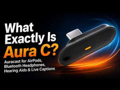 Aura C | Auracast Receiver for phones to receive broadcasts