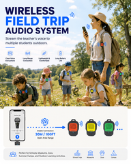 ShareCast (HomeBuddy) | Clip-On Auracast Speaker Set