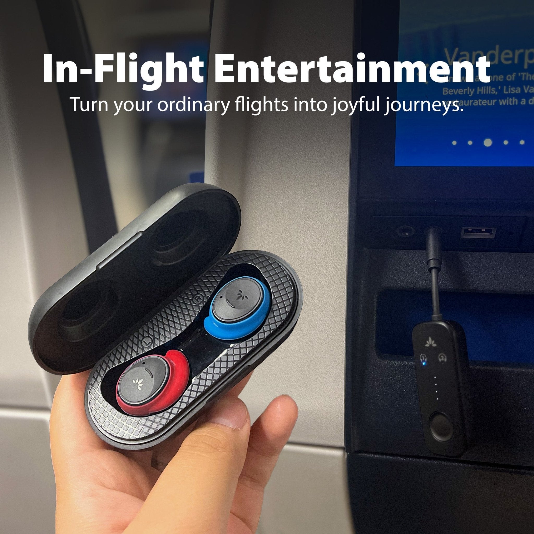 飛行機用ヘッドフォンアダプターセット |アバンツリー sky Ace – Avantree