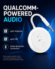SoundJet R1 | Airplane Bluetooth Adapter for Two Headphones
