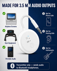 SoundJet R1 | Airplane Bluetooth Adapter for Two Headphones