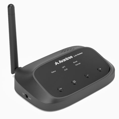 Wireless TV Headphones & 2.4G Headsets Set | Avantree Quartet