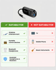 <tc>Voyager</tc> | Adaptateur avion Bluetooth avec Auracast