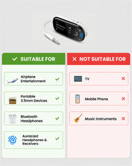 <tc>Voyager</tc> | Adaptateur avion Bluetooth avec Auracast