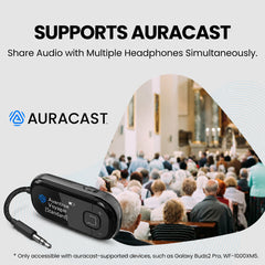 <tc>Voyager</tc> | Adaptateur avion Bluetooth avec Auracast