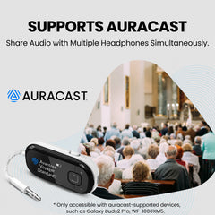 <tc>Voyager</tc> | Adaptateur avion Bluetooth avec Auracast
