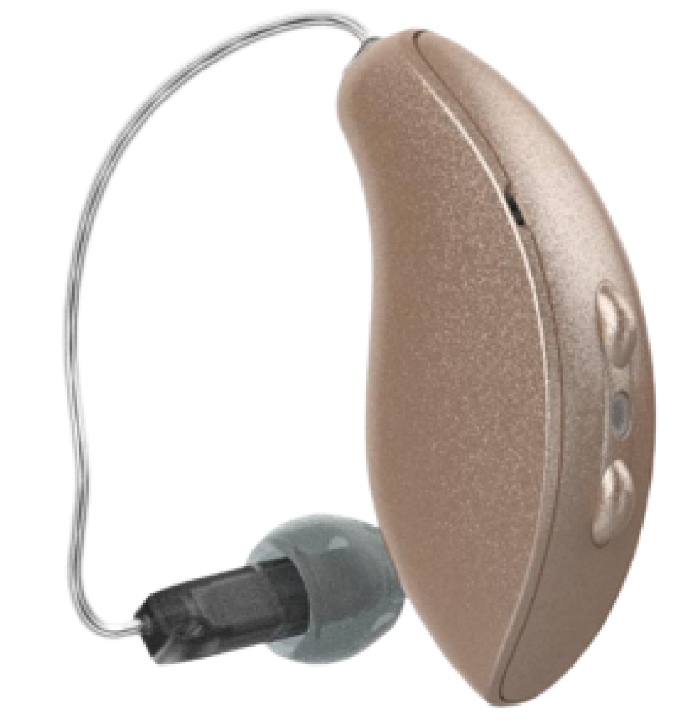 Starkey hearing aid, view 1