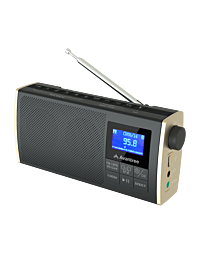 Avantree Soundbyte T - Portable FM radio with Bluetooth, SD card, and transmitter functionality