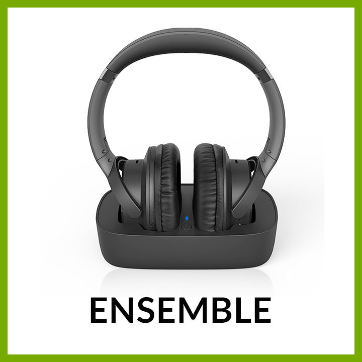 Avantree Ensemble Bluetooth headphones for ARC HDMI TV Bundle