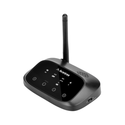 Avantree Oasis Plus - Long Range, Dual Channel, aptX HD, Low Latency Bluetooth Transmitter Receiver 2-in-1 