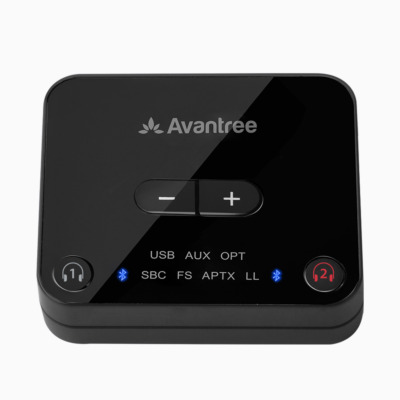 Avantree D4169 dual Bluetooth 5.0 Wireless Headphones for TV watching with transmitter