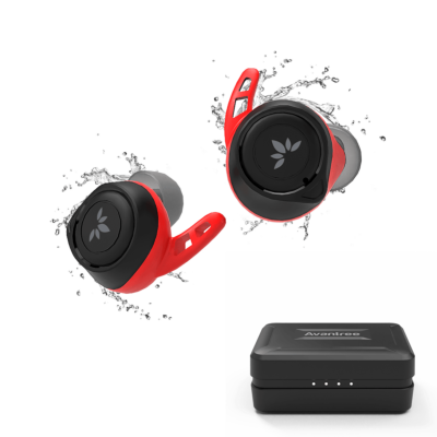 Avantree TWS106 true wireless earbuds for sports with IPX7 waterproof and ergonomic fit