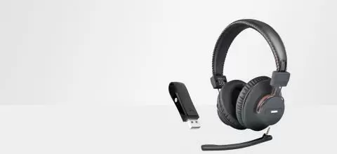 Bluetooth Gaming Headphones Mic & Adapter |