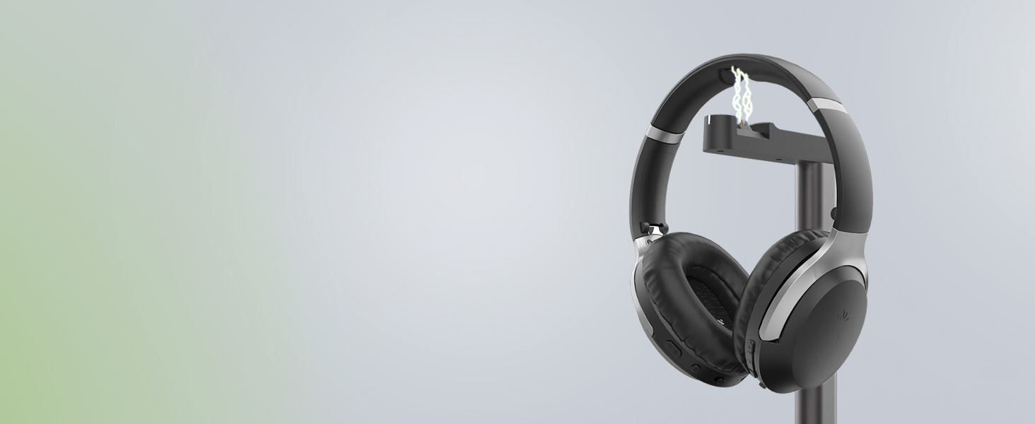 Avantree Almohadillas de repuesto negras para auriculares de la serie Aria,  Aria Pro, Aria Podio, Aria Me Over Ear Headphones