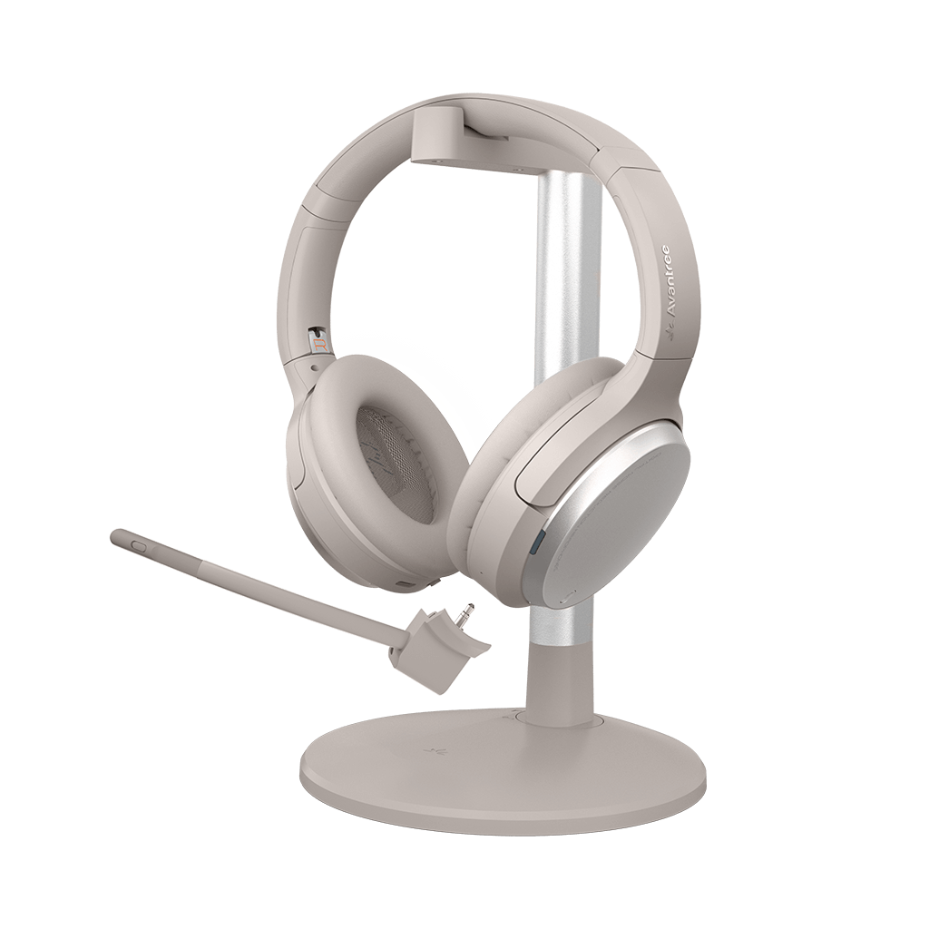 Avantree Audition - Bluetooth Over-Ear Headphones & Mic for PC with 40hr  Battery Life, Wireless & Wired Modes, and Long-Lasting Durable Build