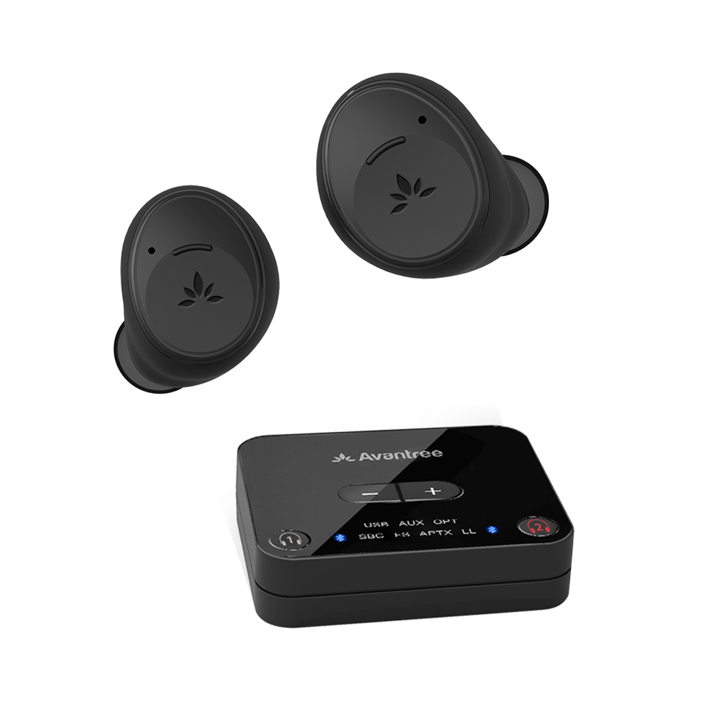 Wireless Earbuds for TV Listening Avantree HT4130